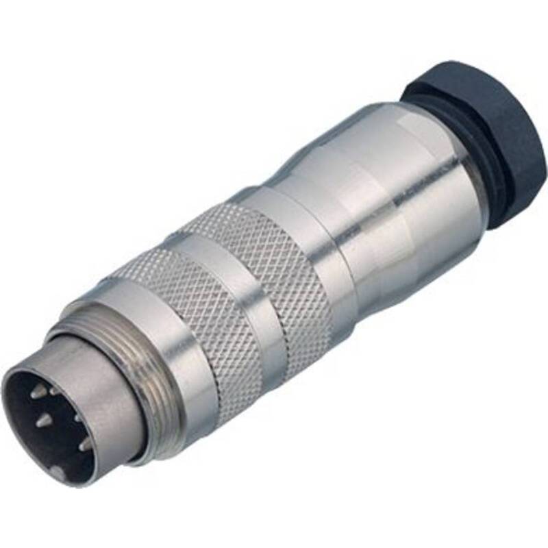 binder Kabelstecker Stecker Rundsteckverbinder Serie 423 12polig gerade 3 A 60 V - 2050010647984