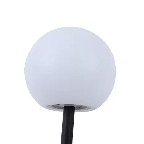 Lindby Solarlampen Gartenleuchten LED Kugeln Erdspieß Set weiß Lago - 4018065