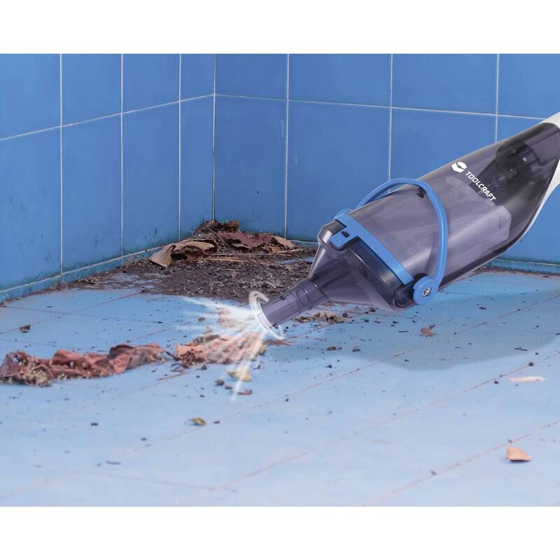Toolcraft Pool-Sauger Schwimmbadpumpe 40W IPX8 90x29cm 135mm 2kg Pool-Reinigung - 4064161487946