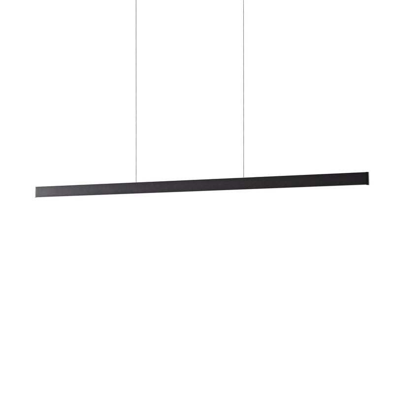 Lucande Hängelampe Hängeleuchte Mylosh LED Pendelleuchte dimmbar schwarz 150cm - 4255830917837