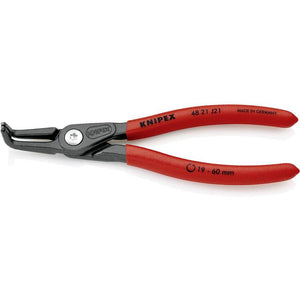 B-Ware Knipex Seegeringzange 48 21 J21 Innenringe 19-60mm abgewinkelt 90° Zange