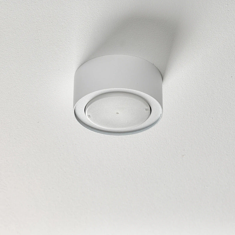 Nowodvorski-Lighting Deckenspot Flea LED Strahler dimmbar weiß Stahl Ø10cm 4,5cm - 5903139820295