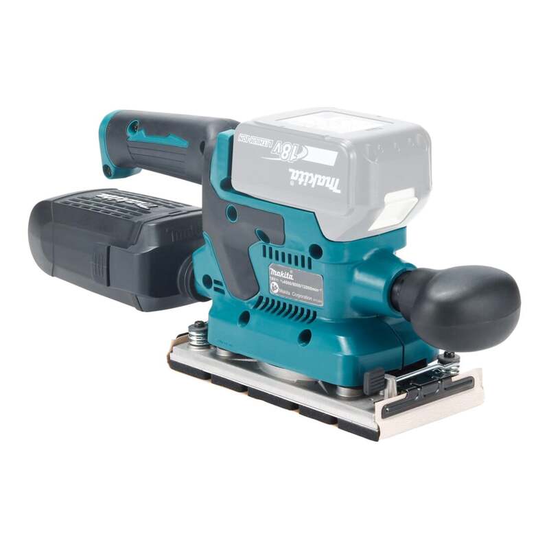 Makita Akku-Schwingschleifer 18V Schleifmaschine Holz Metall Kunststoff - 0088381772495
