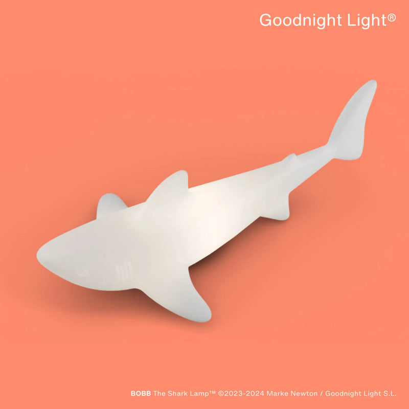 Goodnight Light LED Lampe BOBB the shark schwimmfähig RGBW Gartenleuchte 70x36cm - 8437021584769
