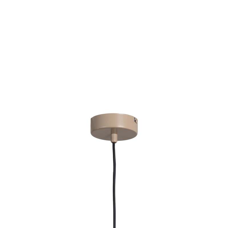 Hängeleuchte Form 4 beige Metall 4-flammig E27 dimmbar 120 cm Aldex - 5904798657543