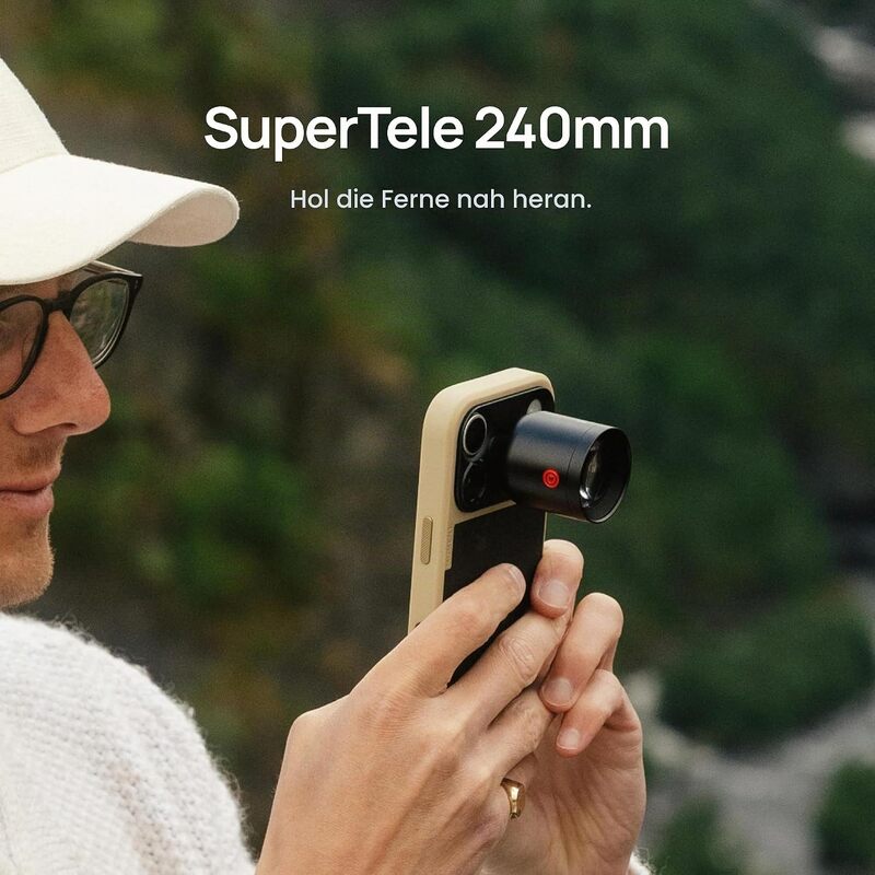 Moment SuperTele 240 mm Objektiv II Teleobjektiv für Smartphone Kamera 240mm - 0850079113640