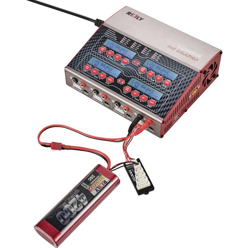 VOLTCRAFT V-Charge 240 Quadro Modellbau-Multifunktionsladegerät Ladegerät - 4064161244334