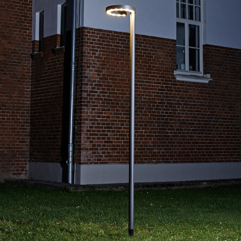 Lucande LED Outdoor Light Jannis, Anthracite, Metal, 200cm - 6291105700870