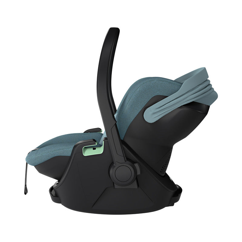 Thule Babyschale Maple Autositz Gruppe 0+ Drehfunktion Mid Blue Sonnenschutz - 0197074000071