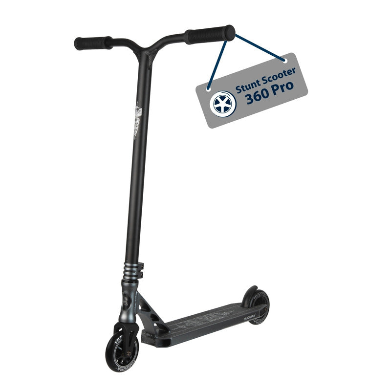 HUDORA Stunt Scooter 360 Pro anthrazit Aluminium 100 kg max. Nutzergewicht - 4005998857526