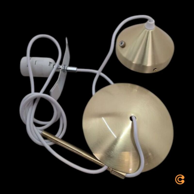 Nordlux Hängeleuchte Pendelleuchte Grant LED Lampe dimmbar messing weiß Ø35cm - 5704924001123