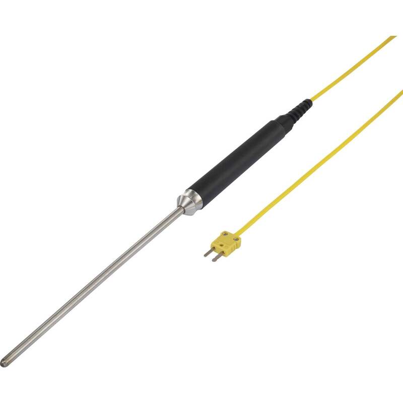 Voltcraft Tauchfühler TP-208 Fühler-Typ K -100 bis 1000 °C Thermoelement-Stecker - 4053199525348