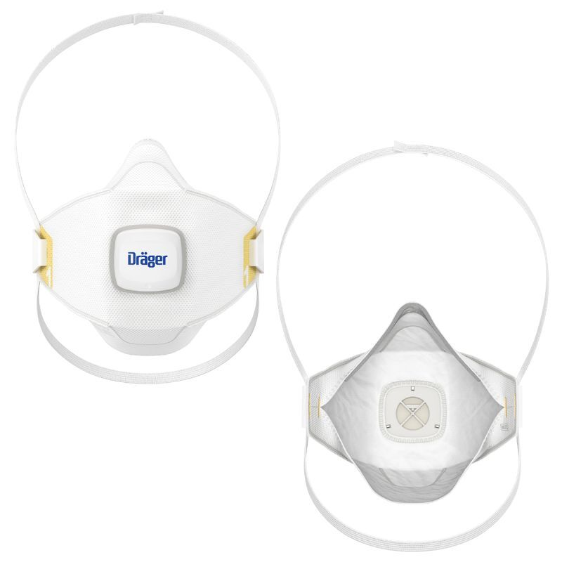 Dräger X-plore 1910 V FFP1 Atemschutzmaske Ventil M-L 10 Stück PSA Schweiz - 4048675678878