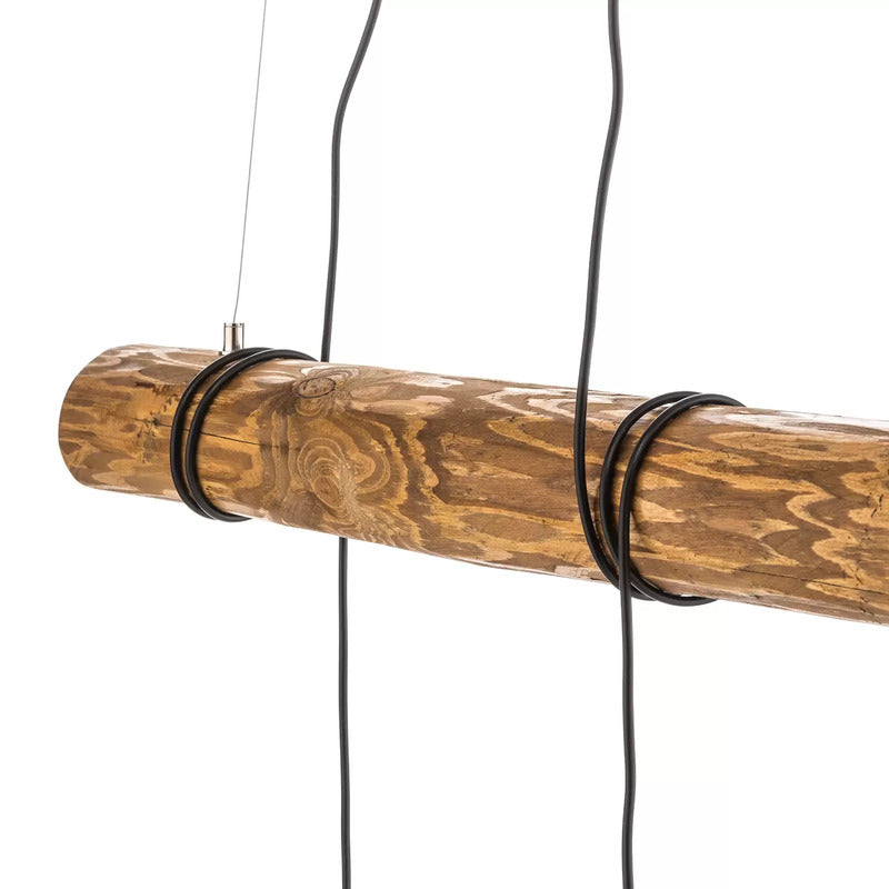 Euluna Hängeleuchte Karou Deckenlampe Pendelleuchte Lampe Leuchte Holz 3-flm E27 - 5905840217265