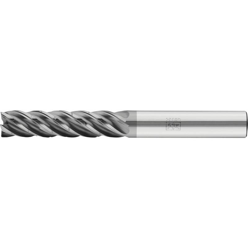 PFERD TOOLS Vollhartmetallfräser Fräser Hartmetall Werkzeug AP40 AlCrN R6mm - 4007220764527