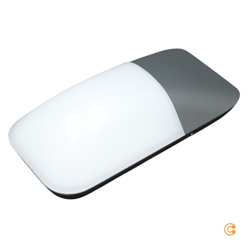 Lucande Außenwandleuchte Wandlampe LED Bazilea Anthrazit Lampe Warmweiß IP65 - 4251096582918