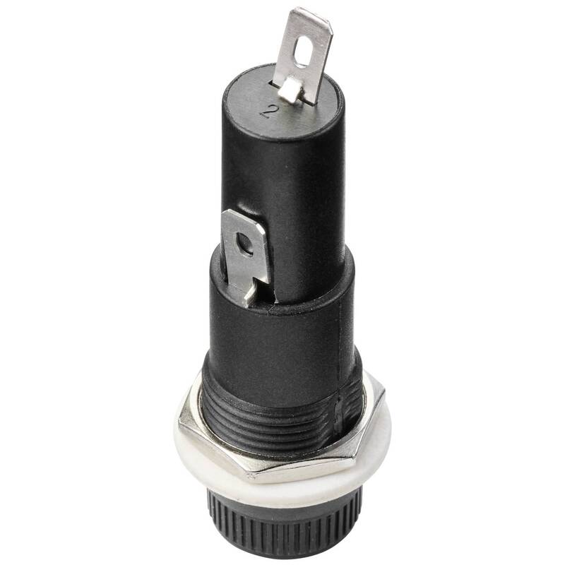 TRU COMPONENTS Sicherungshalter Halter Feinsicherung Einsatz Löten 10 STÜCK - 4053199991150