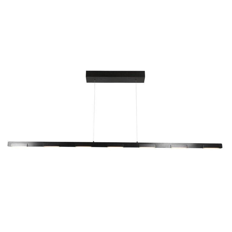 Steinhauer Hängelampe Bloc LED Pendelleuchte Lampe schwarz 171cm Kabelaufhängung - 8712746148275