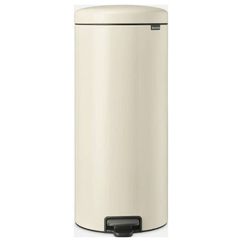 Brabantia Treteimer Abfalleimer 30l Fuß-Tretmechanik Stahl hellbeige 293x679mm - 8710755149962