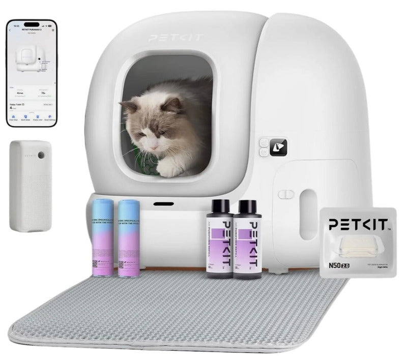 PETKIT Katzentoilette Pura Max 2 selbstreinigend Hygienisch App Steuerung 7l - 6975069305028