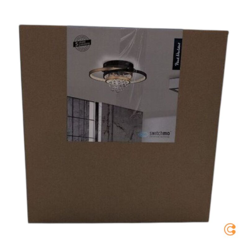 Paul Neuhaus Deckenlampe Rotazo LED dimmbar Lampe Leuchte warmweiß schwarz - 4012248384572