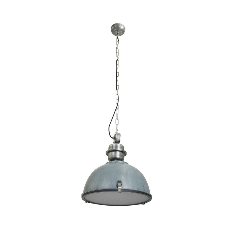 Steinhauer Hängeleuchte Bikkel Hängelampe Deckenlampe Leuchte Lampe Grau Ø 42cm - 8712746100273