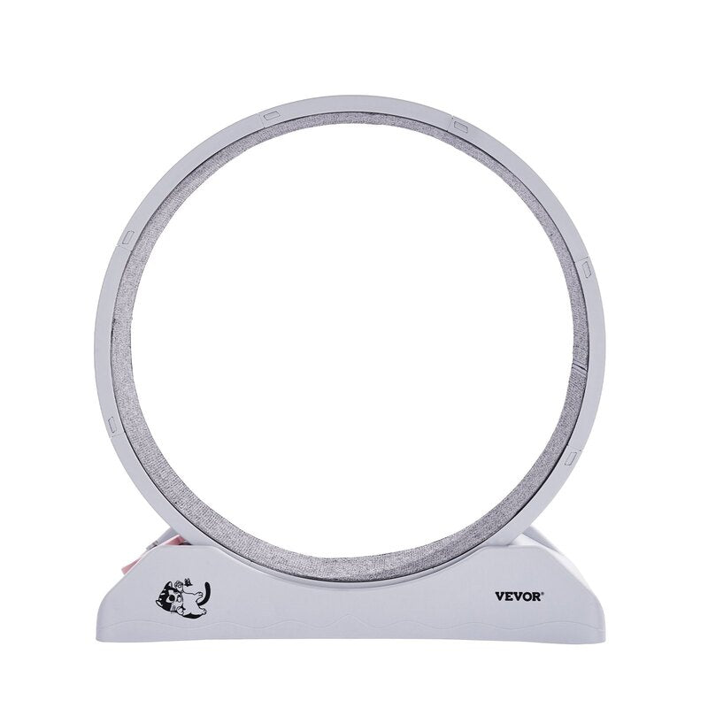 VEVOR Katzenlaufrad 80 cm Weiß für Katzen bis 4 kg flüsterleise stabil - 6974129113771