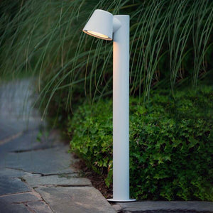 B-Ware Lucide Wegeleuchte Dingo LED Gartenlampe Pollerleuchte dimmbar weiß 70cm