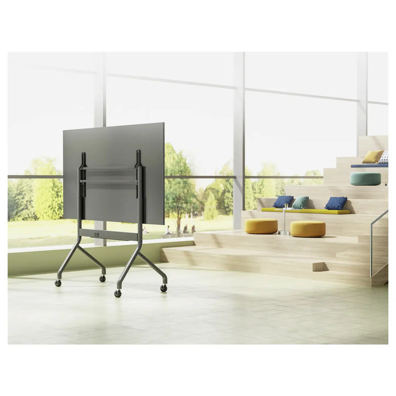 SpeaKa Professional TV-Rollwagen Bodenständer elektrisch 152,4-279,4cm grau - 4064161498201