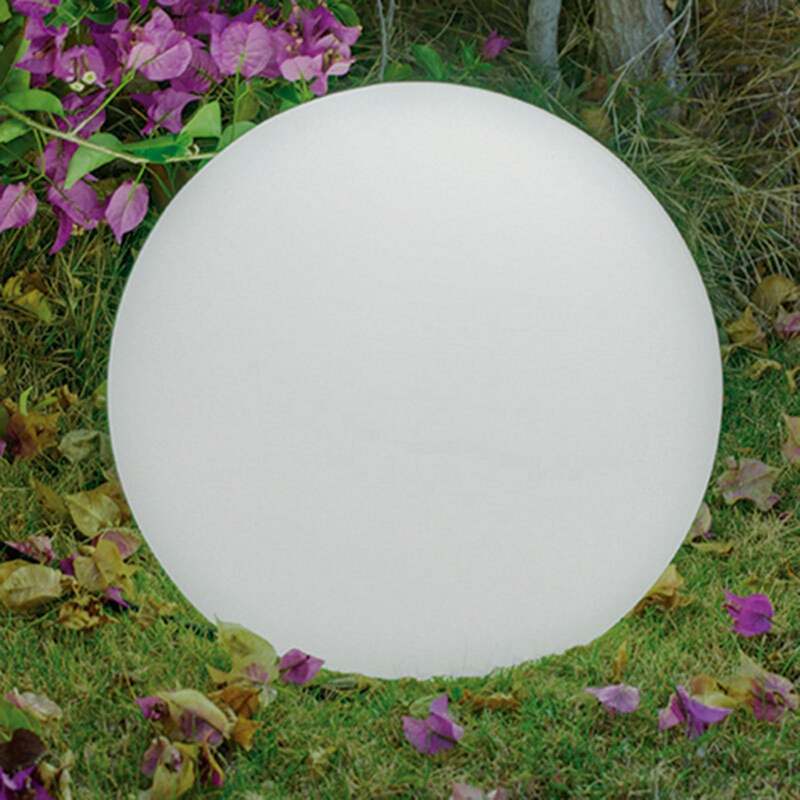 Newgarden Gartenleuchte Buly LED Kugelleuchte Außenlampe Ø40cm weiß IP65 - 8436047539623
