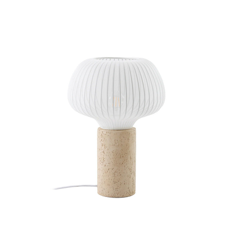 Lucande Tischleuchte Eloise LED Lampe Leuchte Tischlampe weiß 42cm Höhe 30cm - 4255830913556
