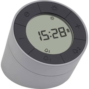 B-Ware TFA Dostmann 60.2029.10 Quarz Wecker Designerwecker mit Nachtlicht