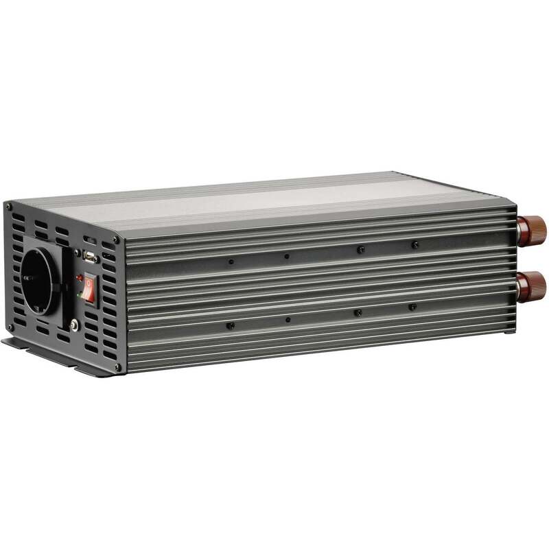 VOLTCRAFT Wechselrichter Gerät Umwandler 2000W 21-30VDC Schraubklemme SIEHE TEXT - 4016138940305