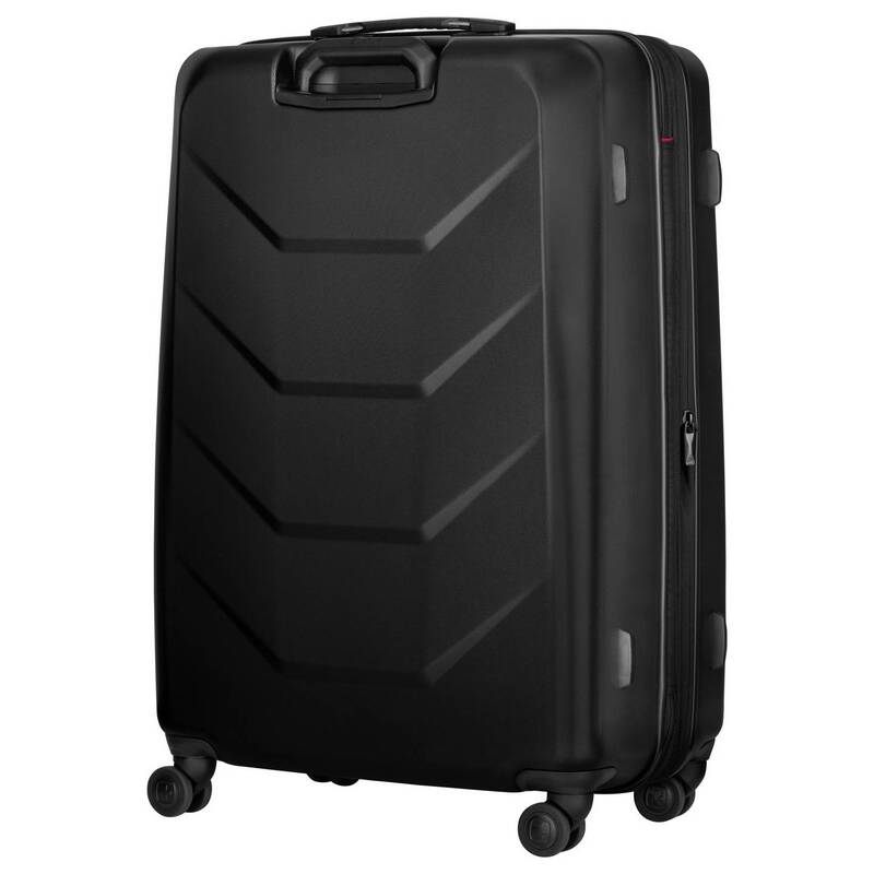 Wenger Schalenkoffer Trolley Prymo Large Schwarz Reisekoffer mit Zahlenschloss - 7611160242495