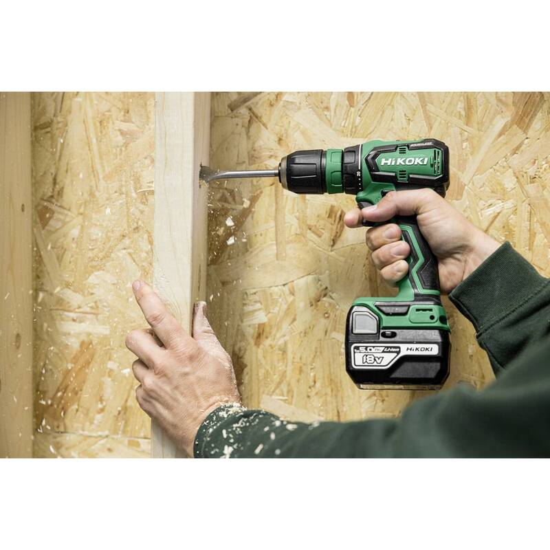 HiKOKI Akku-Bohrschrauber DS18DDQWRZ 18V 2.0Ah Li-Ion 2 Akkus Ladegerät Koffer - 4966376411696