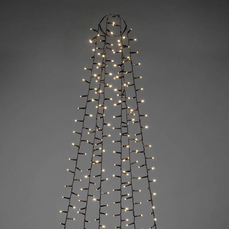 Konstsmide Baummantel Baumdecke Micro LED Baumbeleuchtung warmweiß Außentrafo - 7318306651103