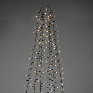 B-Ware Konstsmide Baummantel Baumdecke Micro LED Baumbeleuchtung warmweiß Außentrafo