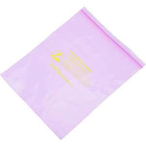 4x B-Ware Quadrios ESD Beutel Tasche Antistatikbeutel Transparent 30x40 cm Pink 40 STÜCK