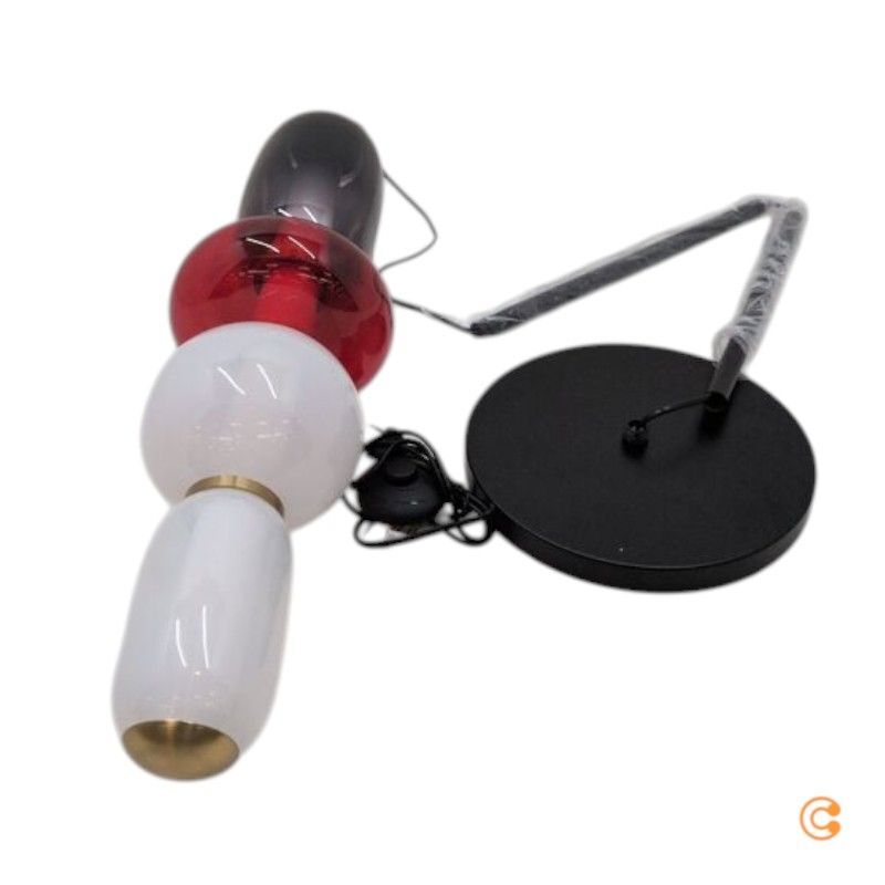 KARE Sugar Floor Lamp, Multicoloured, Glass, 150 Cm, G9 - 4025621569145