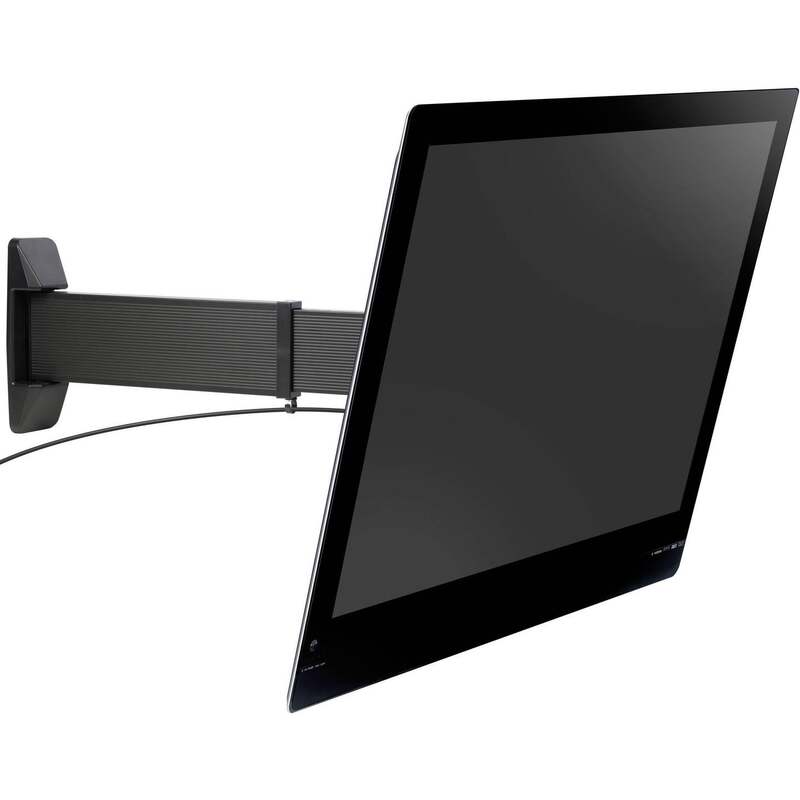 SpeaKa Professional TV-Wandhalterung neigbar schwenkbar 40kg 94-178cm Stahl - 4016138927191
