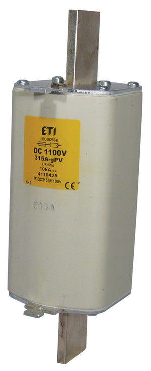 B-Ware ETI Sicherungseinsatz NHS3L Sicherung gPV 315A/1100V DC Photovoltaik Modul