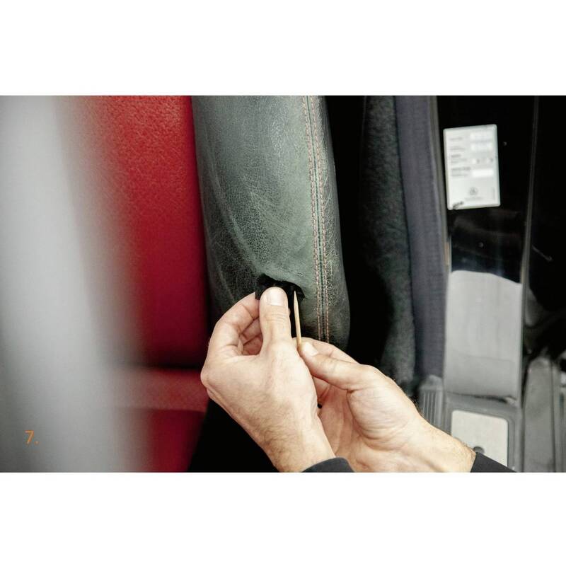 QUIXX SYSTEM Leder-Reparaturset Reparaturset für Leder und Kunststoff Set - 4028778005351