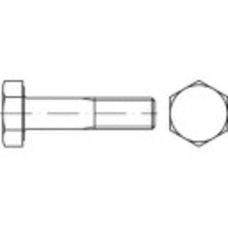 TOOLCRAFT 146866 HV-Sechskantschraube Schraube M24 165mm Stahl feuerverzinkt - 4053199270033