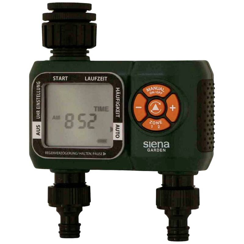 Siena Garden Bewässerungscomputer L77450 WT2200 Gartenbewässerung 1-360min 353g - 4055938420266