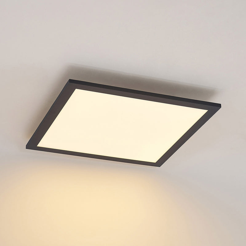 Lindby LED Panel Deckenleuchte Deckenlampe schwarz Fernbedienung dimmbar544 - 4251911738704