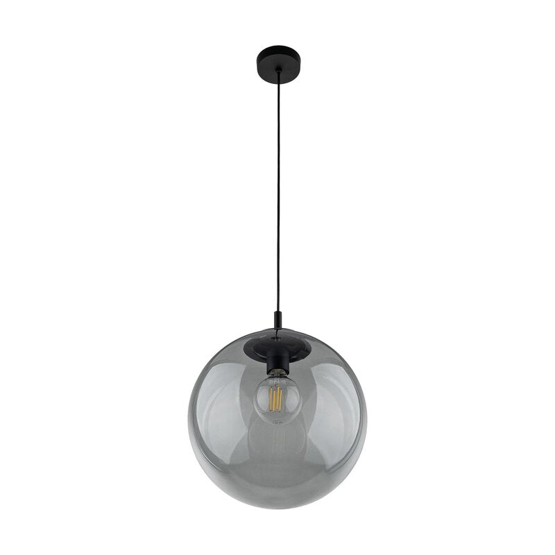 Hängeleuchte Esme Glas grafit-transparent, 1-flg. Ø 35 cm SIEHE TEXT/FOTO628 - 5901780553807