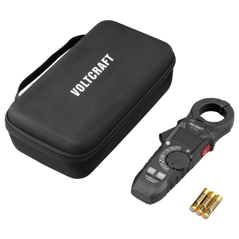 Voltcraft Leckstromzange VC-1320 1µA digital Anzeige 6000 Counts präzise Messung - 4064161481623
