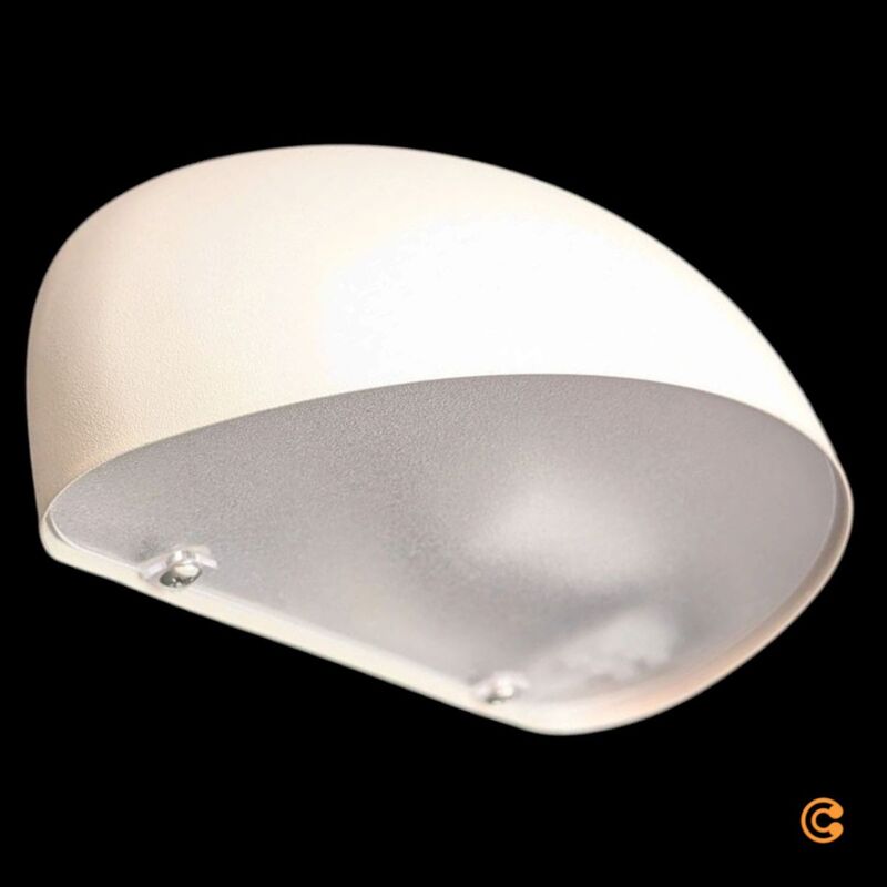Nordlux Scorpius Außenwandleuchte sandfarben Metall E14 IP33 20x20x10 cm - 5704924010521