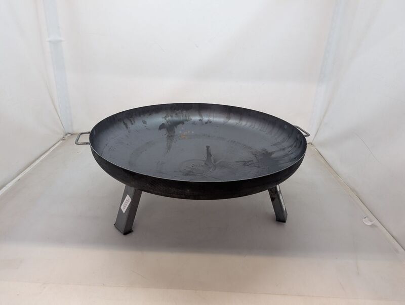 Buschbeck Feuerschale Gartenfeuer Eisen Ø80cm rustikal 12,5kg eisengrau 30cm - 4033886111061