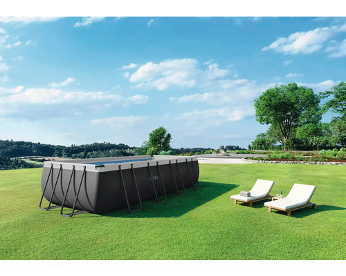 Intex Aufstellpool Framepool eckig 549x274x132cm Gartenpool inkl. Filteranlage - 6941057432960